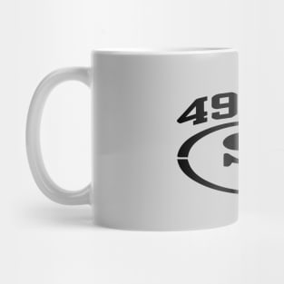 Niners Football Mug